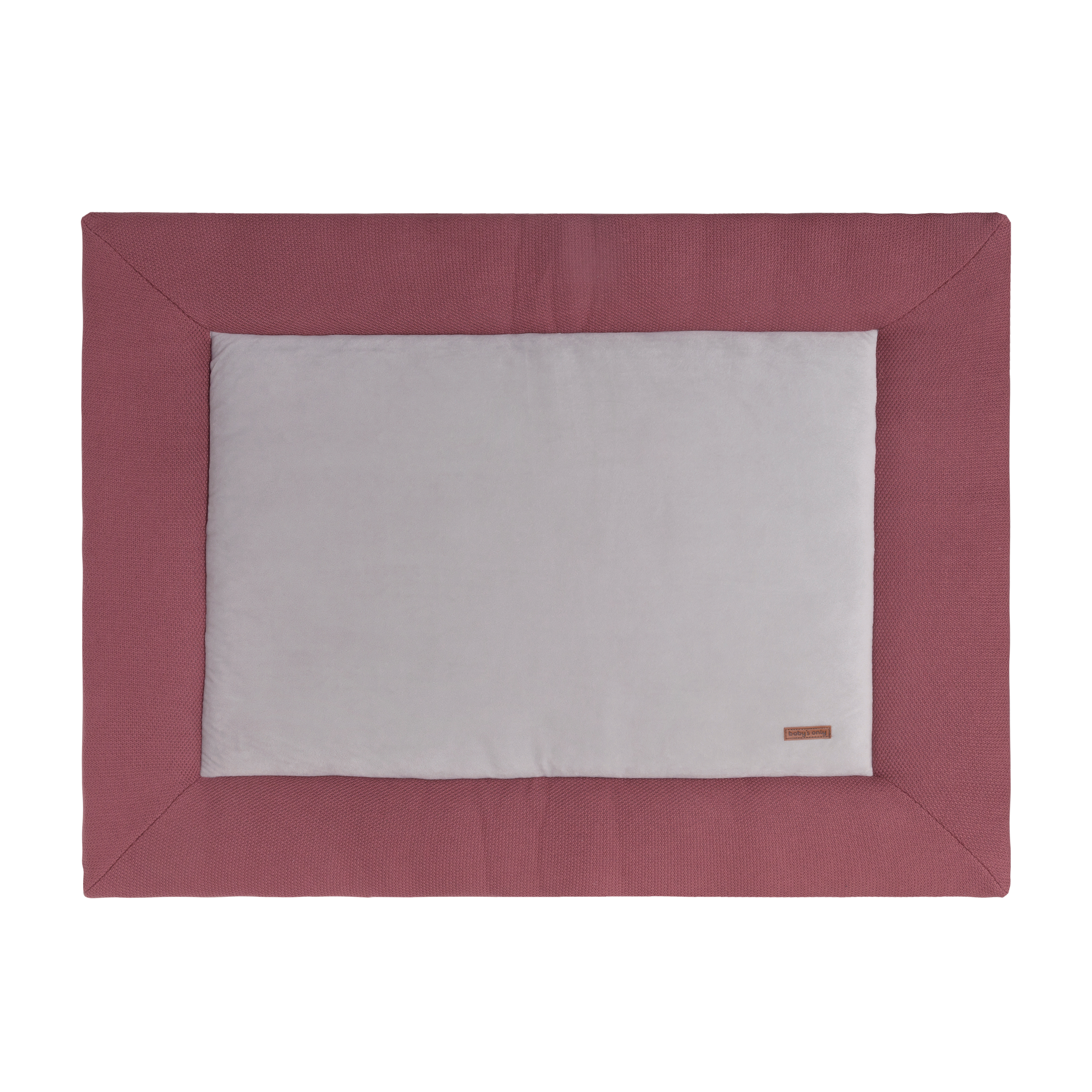 Boxkleed Classic stone red - 80x100